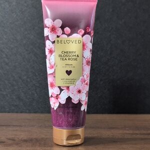 Beloved Cherry Blossom & Tea Rose Vegan Body Scrub 8oz